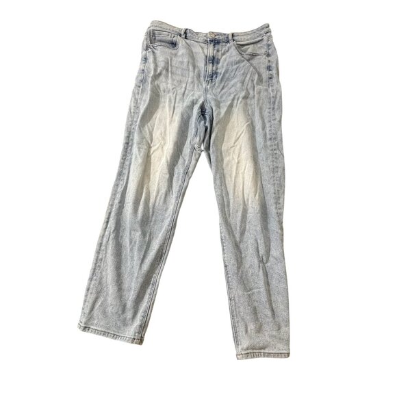 American Eagle Mom Straight Jean Size 14 - Picture 1 of 7